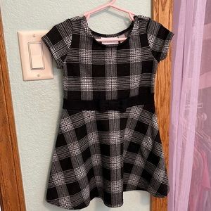 The Children’s Place Black and White Plaid Dress